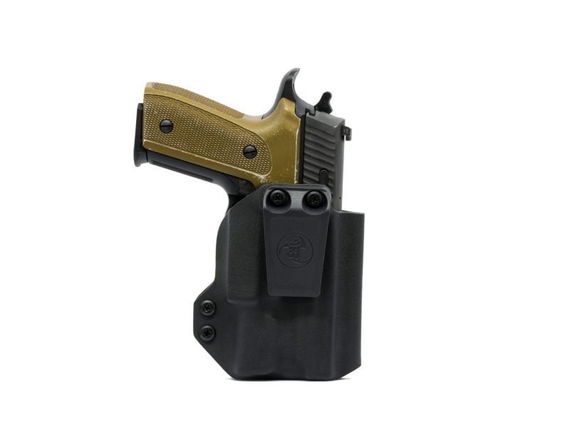 Sig Sauer P229 E2 with Surefire XC1 Inside the Waistband Holster in black.