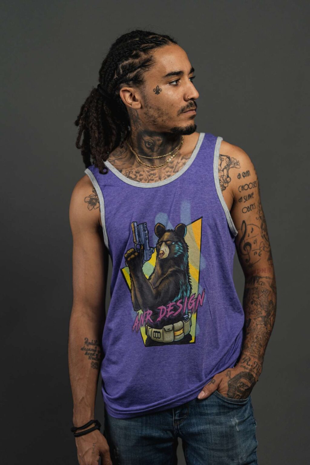 Black Bear - Only You Can Dry Fire Practice - Purple Tank - Image 2