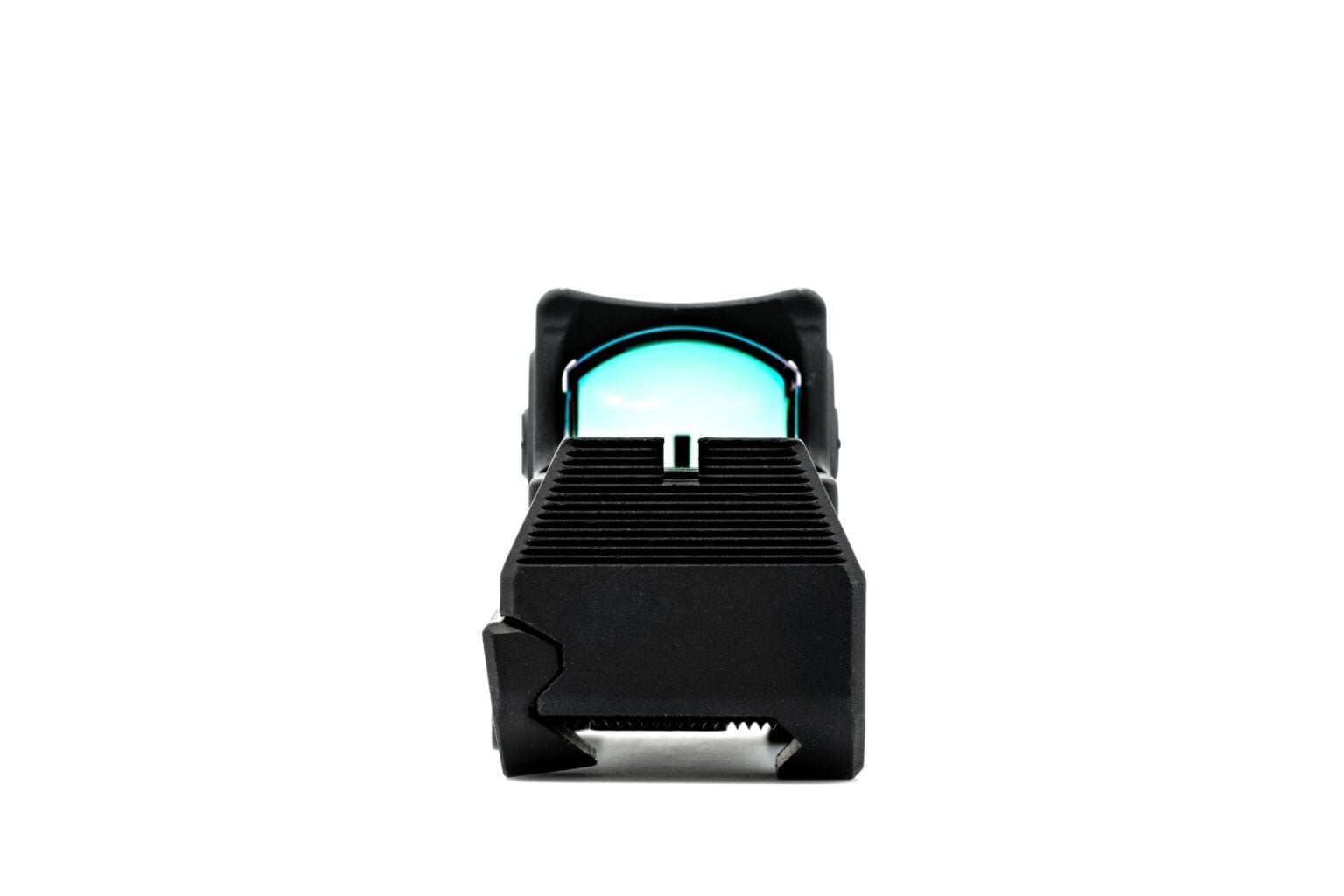 BUIS Trijicon RMR Optic mount for rifle.