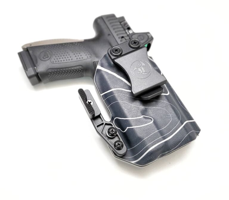 Topographical Penis KYDEX Camo Inside the Waist Holster with P-10 C.