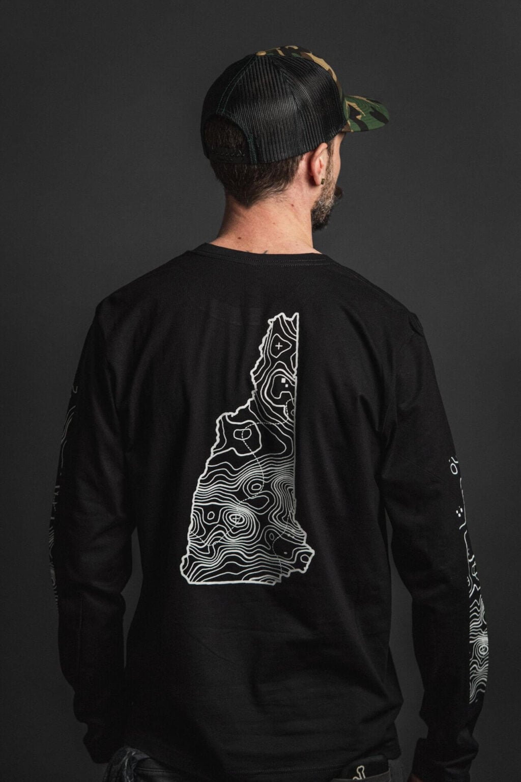 Made in NH Topographical Shirt.