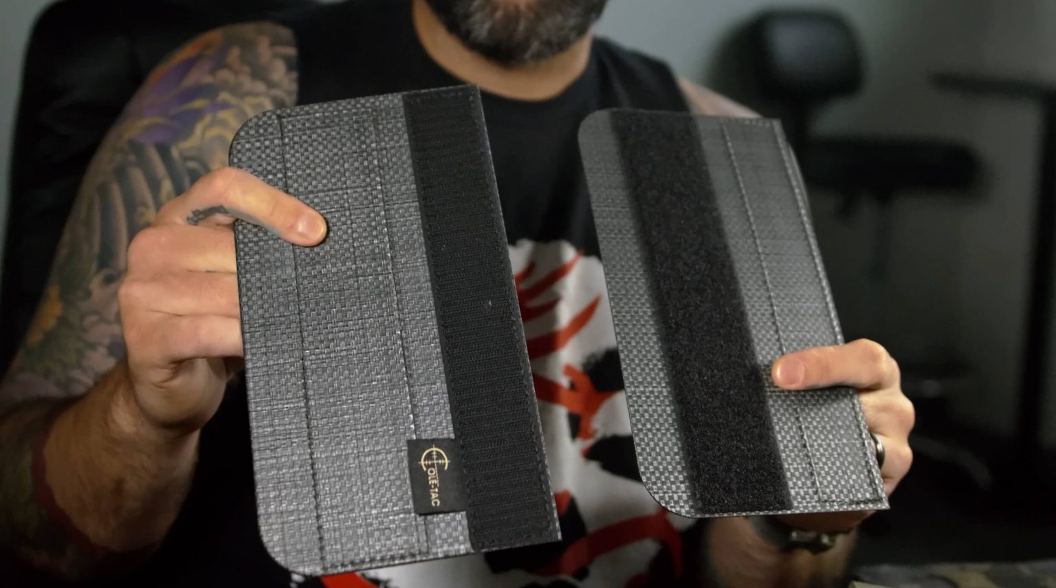 Magazine Carrier in KYDEX Micro Flight Haley Chest Rig.