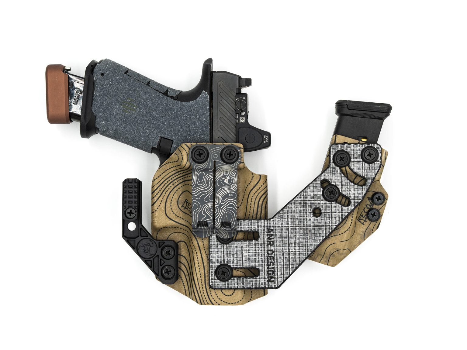Topographical Holster with Sidecar.