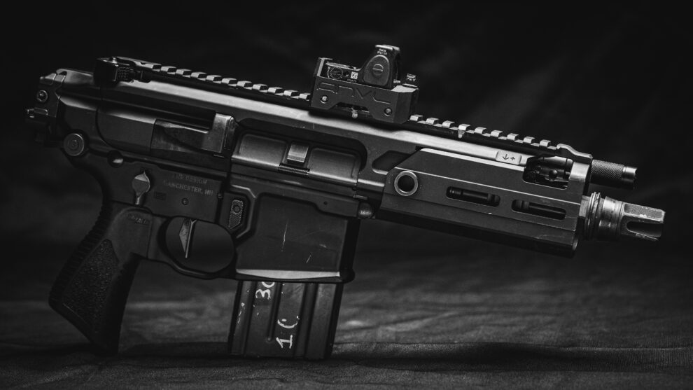 Sig Sauer MCX Rattler with ANVL UKON Optic Mount | ANR Design Holsters