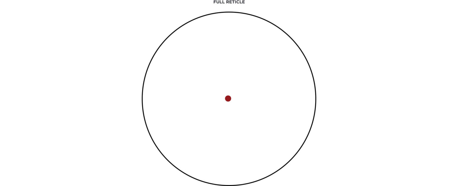 reticle of the Leupold Delta Point