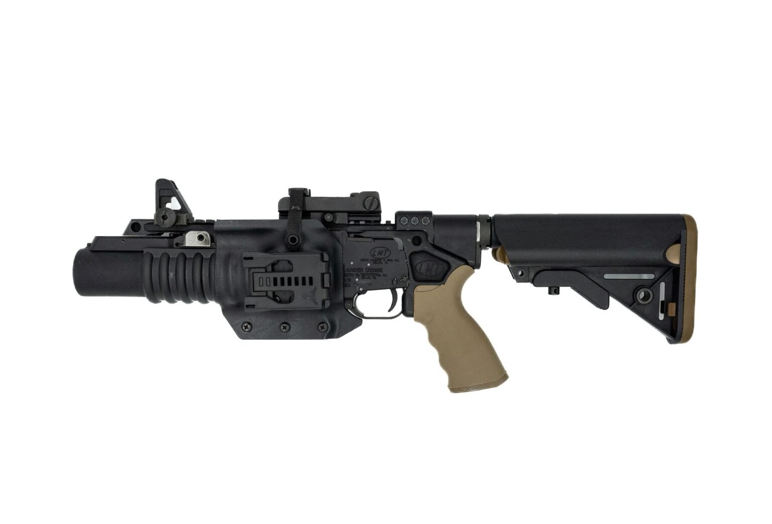 M203 retention clamp.