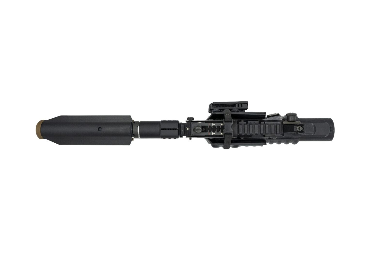 M203 retention clamp for on body wear.