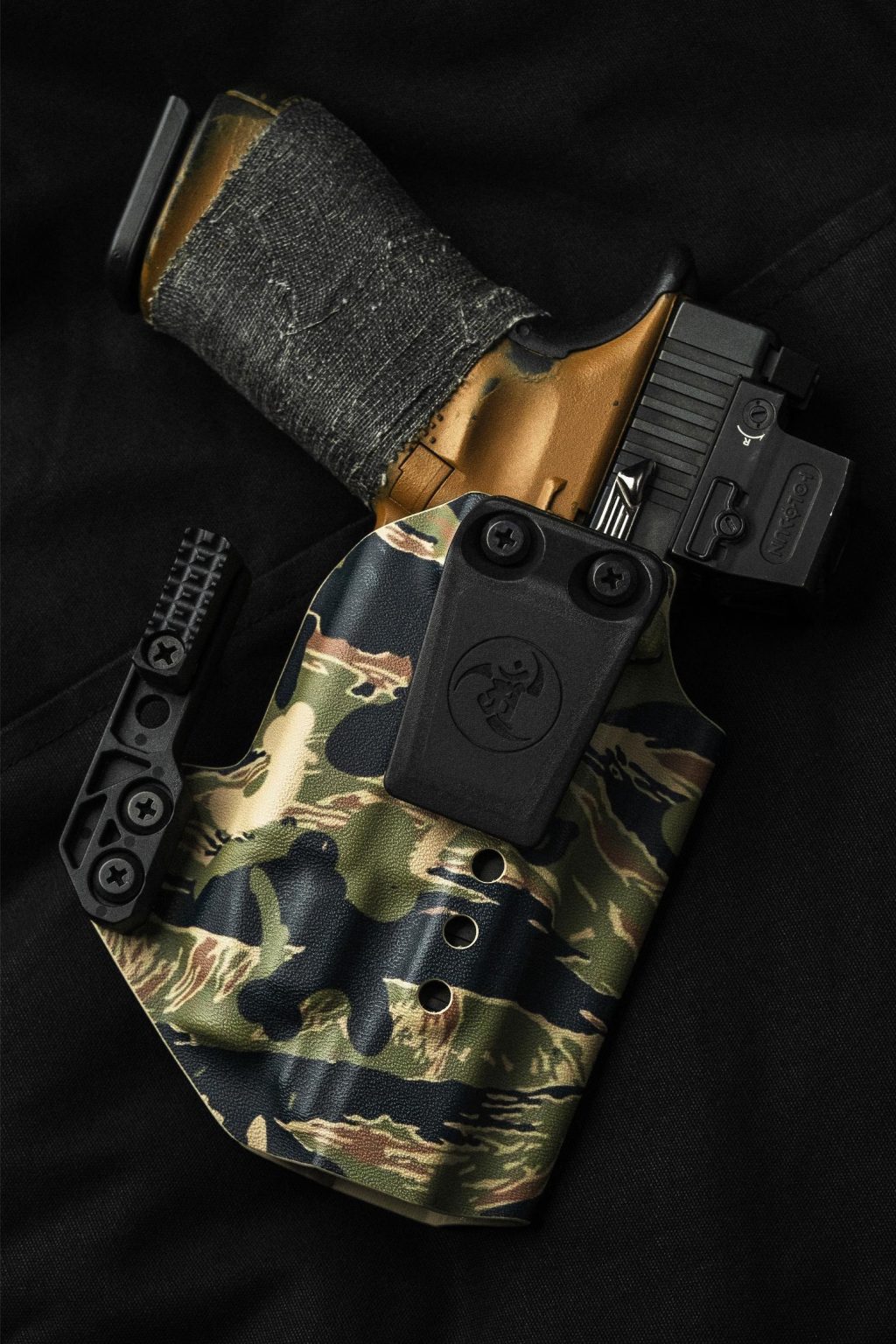 Glock Vietnam Tiger Stripe holster.