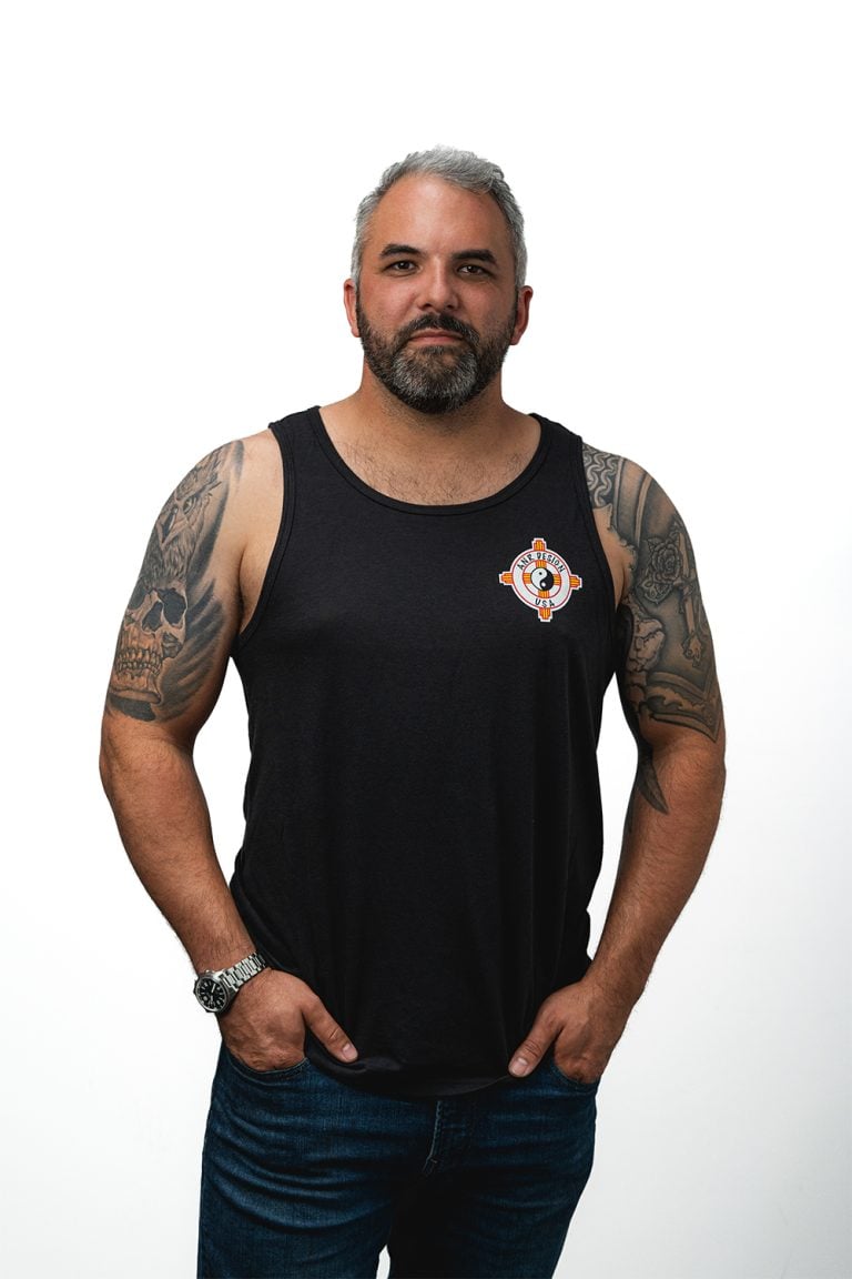 ANR Design Gun Fu tank top.