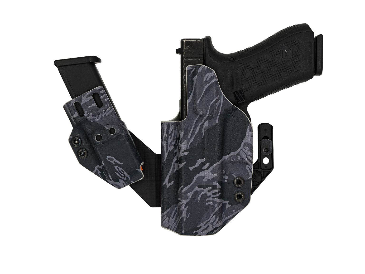 Urban Tiger Stripe Sidecar holster.