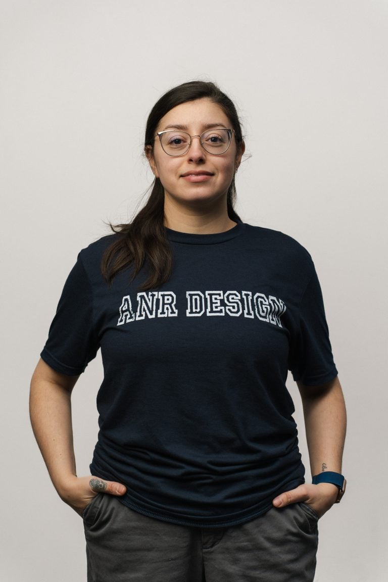 ANR Design Tough Guy Font T-Shirt.