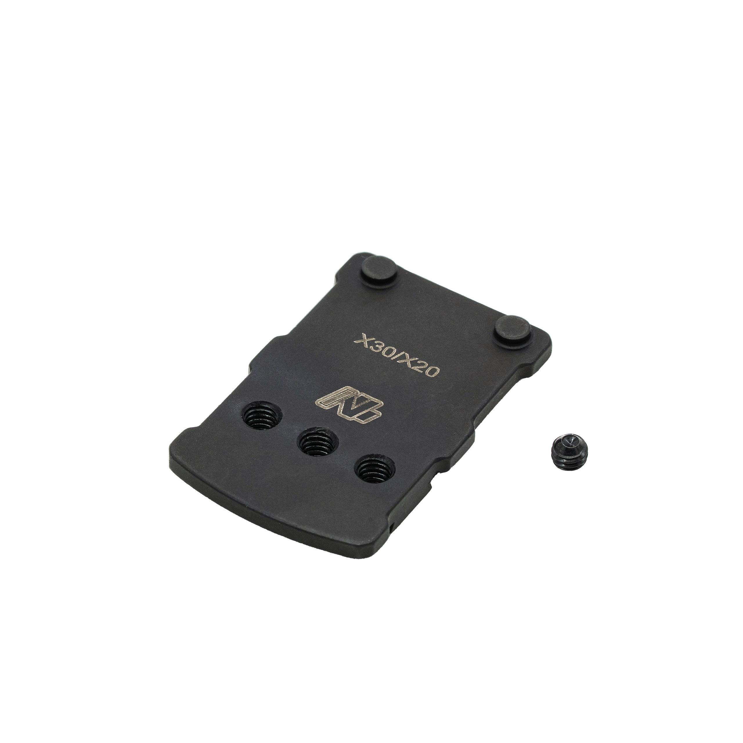 ANVL Beretta 20X/30X optic plate, carbon steel with Nitride finish